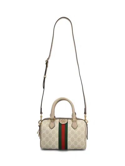 Gucci Ophidia Gg Handbag In Beige