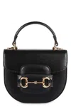 Gucci Elegant Mini Horsebit Handbag 18x15x6.5 Cm In Black