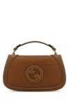 Gucci Brown Blondie Medium Crossbody Bag In Brown