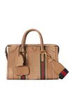 Gucci Small Double G Top-handle Bag In Brown