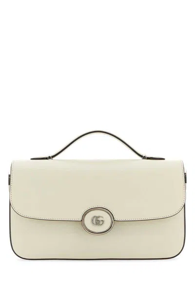 Gucci Handbags. In White