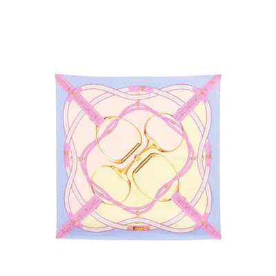GUCCI HARNESS-PRINT SCARF