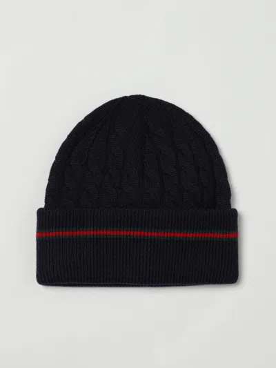 Gucci Kids Hat "tresy Junior Tricot" In Black