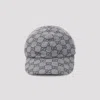 Gucci Gg Baseball Cap In Grey Dark Grey