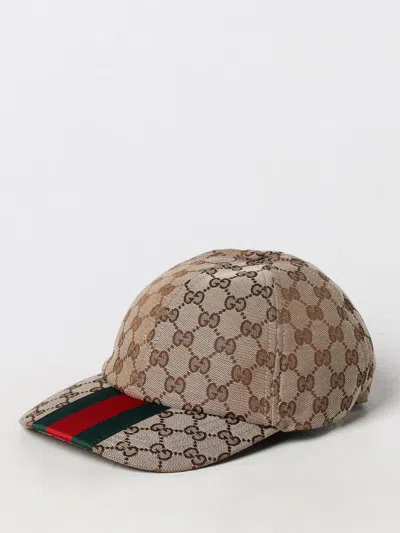 Gucci Hat Men Beige In White