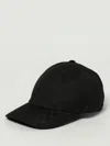 Gucci Mens Black Gg Monogram-print Cotton-blend Cap In Black