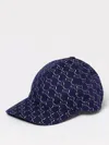 Gucci Hat Men Blue In Blue