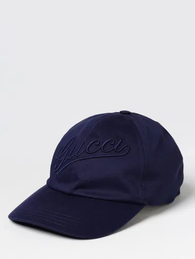 Gucci Hat Men Blue Men