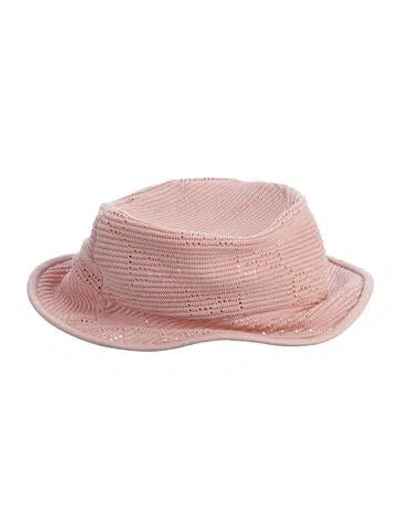 Pre-owned Gucci Hat In Pink