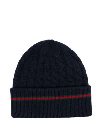 Gucci Kids' Hat "tresy Junior Tricot" In Black