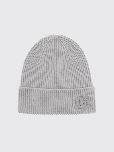 GUCCI GUCCI HAT WOMAN GREY