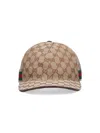 Gucci Web Detail Baseball Cap