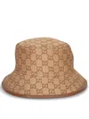 Gucci Gg Bucket Hat In Brown