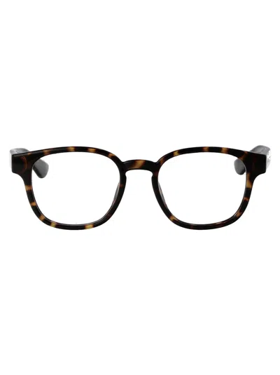 Gucci Havana Acetate Optical Glasses In Brown