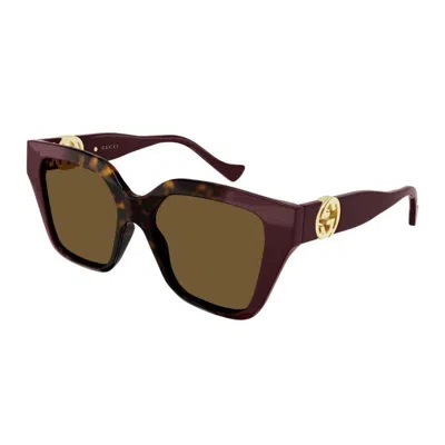 Gucci Havana Brown Sunglasses For Women