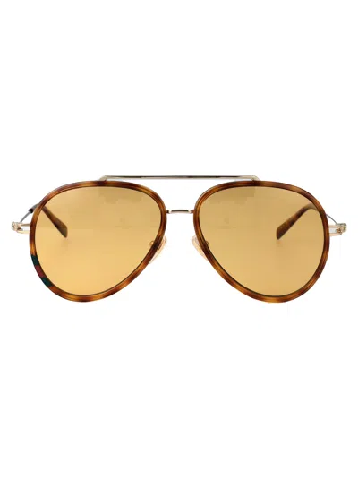 Gucci Havana-gold-orange Injection Sunglasses