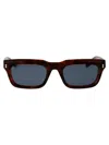 Gucci Squared Sunglasses Gg1524 S 002 In Animal Print