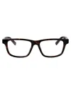 Gucci Havana-havana-transparent Injection Glasses In Brown