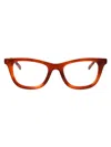 Gucci Havana-havana-transparent Recycled Acetate Glasses In Brown