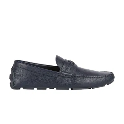 Pre-owned Gucci Havel Loafer 'blue Leather' | Men's Size 10.5