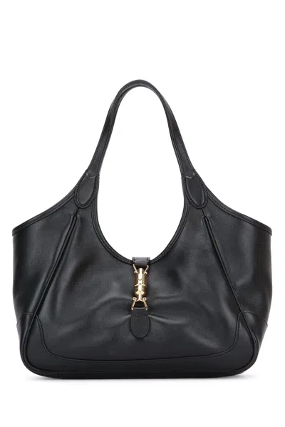 Gucci Hbg G.jackie Tote In Black