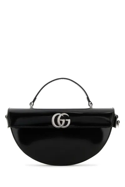 GUCCI BORSA A MANO PICCOLA IN PELLE NERA DONNA