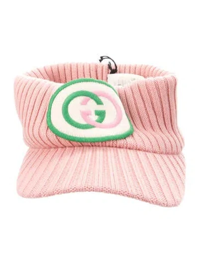 Pre-owned Gucci Headband Hat W/tags In Pink