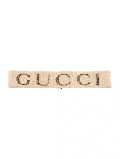 Pre-owned Gucci Headband In Neutrals
