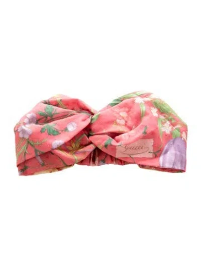 Pre-owned Gucci Headband In Pink