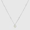 Gucci Heart Necklace With Interlocking G In Undefined