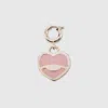 Gucci Heart-shaped Charm In Pink