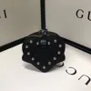 Gucci Heart-shaped Key Chain In Black