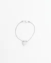 Gucci Heart Silver Bracelet