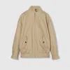 Gucci Heavy Cotton Drill Jacket In Neutral