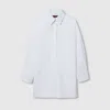 Gucci Cotton Poplin Shirt In White