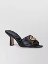 Gucci 75mm Marmont Quilted Leather Mules