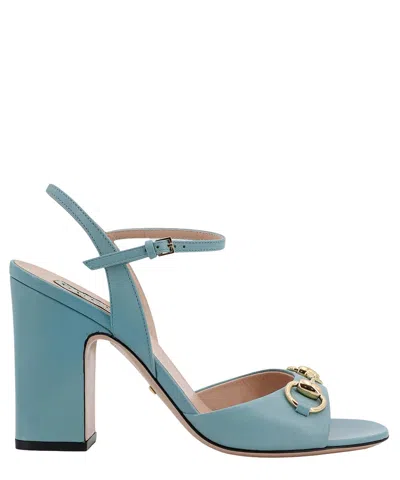 Gucci Heeled Sandals In Blue