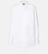 Gucci Hemd Aus Baumwollpopeline In Weiss