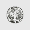 Gucci Akzentteller Mit Herbarium-motiv Im Zweier-set In Black