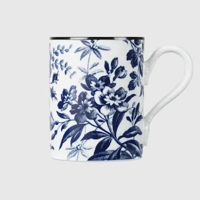 Gucci Tasse Mit Herbarium-motiv In Undefined