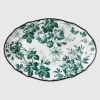 Gucci Herbarium Oval Tray In Undefined