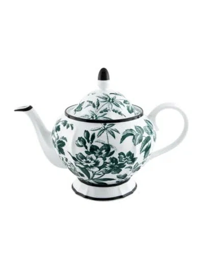 Pre-owned Gucci Herbarium Teapot In Multi