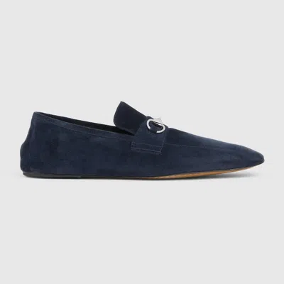 Gucci Ragazzo Loafers In Blue