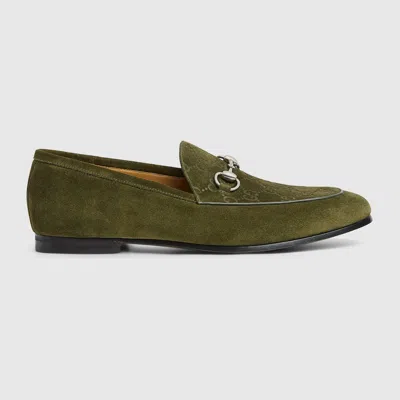 Gucci Herrenloafer Mit Horsebit In Green