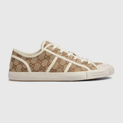 Gucci Herrensneaker Mit Gg In Beige