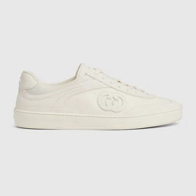 Gucci Herrensneaker Mit Gg In White