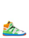 Gucci Basket High-top Sneakers In Multicolour
