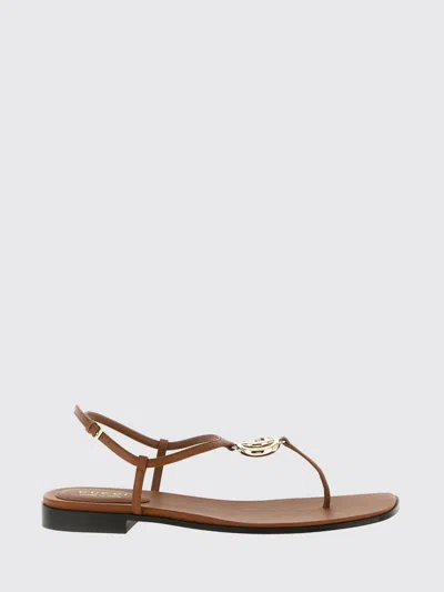 Gucci High Heel Shoes Woman In Brown