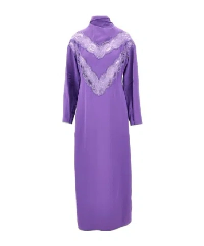 GUCCI HIGH-NECK LONG-SLEEVED DRESS
