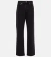 Gucci High-rise Straight Jeans In Grey
